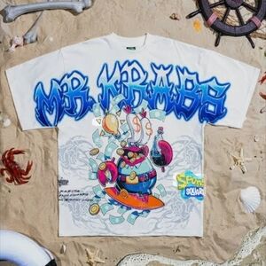 Civil Regime Spongebob Krabs' Chaos 199X Oversized Tee in White
2XL